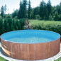 Preview: Rundbecken Fun Wood 450x120cm Future Pool