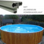 Preview: Rundbecken Fun Wood 450x120cm Future Pool